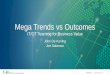 Mega Trends vs Outcomes - OSIsoft...… will suffer at least 60% fewer security incidents than … traditional data centers Gartner - 2018 • 2016 - 80% of IoT implementations will