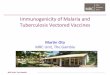 Immunogenicity of Malaria and Tuberculosis …...Immunogenicity of Malaria and Tuberculosis Vectored Vaccines Martin Ota MRC Unit, The Gambia MRC Unit, The Gambia Leading scientific