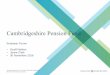 Cambridgeshire Pension Fund · The cost of providing LGPS pension benefits is dependent on many uncertain factors including the investment performance of the Fund's assets. To reflect
