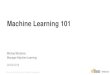 Machine Learning 101 - Amazon Web Servicesaws-de-media.s3.amazonaws.com/images/Webinar/2016...© 2016, Amazon Web Services, Inc. or its Affiliates. All rights reserved. Michael Brückner