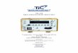 TR-220 MULTIFUNCTION TEST SET - Aero · procedures necessary to utilize the TR-220 Multifunction Test Set. Here-in after known as the T/S, Test Set, or TR-220. Figure 1-1 TR-220 Multifunction