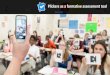 Plickers as a formative assessment tool · Plickers Live View Cards Download on the App Store Library Reports Classes C O Plickers N. HARMSWORTH ANDROID APP ON Google play @ Help