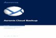Acronis Backup (Cloud)dl.acronis.com/u/pdf/AcronisBackupCloud_userguide_ja-JP.pdfーを対象にしています。Acronis Backup が提供する機能の詳細については、製品のヘルプ