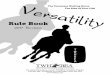 Contents...Contents Introduction 1 ... The Versatility Program is a showcase for the flat-shod Tennessee Walking Horse. With as many as 20 different events from which to ... the horse