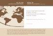 Financing International Public Goods: A Framework to ... · applying an international public goods framework to the range of activities covered by aid for trade. The structure of