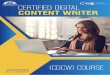 HENRY HARVIN R CERTIFIED DIGITAL CONTENT WRITER · aspiring content writing professionals. Trend shows demand for content in India to feed online advertising and SEO marketing is