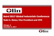 Baird 2017 Global Industrials Conferenceb2icontent.irpass.cc/1548/174123.pdf · 2018-04-28 · Baird 2017 Global Industrials Conference Todd A. Slater, Vice President and CFO 