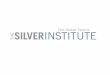 THE SILVER MARKET IN 2016 · 2017-08-07 · THE SILVER MARKET IN 2016 Johann Wiebe Senior Analyst, Precious Metals Demand The Silver Institute - 2016 Interim Report November 16, 2016