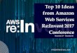 November 27 - December 01 - AllianceTek Inc · November 27 - December 01 A PRESENTATION BY SUNIL JAGANI . AWS re:Invent The sixth annual AWS event, re: ... DevOps, and the process
