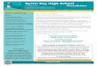 Byron Bay High School Newsletter · PDF file a variety of mindfulness techniques, Year 8 students researched existing therapeutic mindfulness techniques developed for children, and