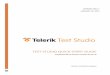 Test Studio Quick-Start Guide - Telerik.com · Let’s jump right in and show you how easy it is to record test. We’ll show you how to record a Web, WPF, and Silverlight test with