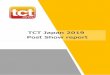 TCT Japan 2019 Post Show report · 2019-07-08 · TCT Introducing Stage 9 30 Jan. 11:25 ~ 12:10 TBA Mitsubishi Corporation Technos 12:20 ~ 13:05 TBA Formlabs Japan 13:15 ~ 14:00 Advantage