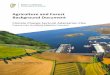 Agriculture and Forest Background Document · 2019-10-31 · Agriculture and Forest Sector: Background Document 4 Impact Metrics matrix, ‘Sectoral Planning Guidelines for Climate