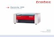 Speedy 360 Operating manual - Trotec · 1. Laser machine 2. DVD (with laser software, printer driver and operating manual) 3. Focusing tool(s) (according to lens order) 4. Cleaning