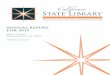 ANNUAL REPORT FOR 2019 · 2020-04-06 · Public Libraries The state’s public libraries are community gathering places, information hubs, and lifelong learning centers for Californians