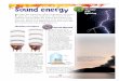Sound energy - misssimpson.com · sound energy can be converted into electrical energy. That means that we can measure how quickly it makes the air vibrate and how much the air is