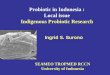 Probiotic in Indonesia : Local issue Indigenous Probiotic ...4cau4jsaler1zglkq3wnmje1-wpengine.netdna-ssl.com/... · control, at p=0,010 dan p=0,03., respectievely B. Fecal Coliform