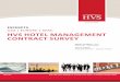 Hotel Management Contract Survey 02 - Hospitality Net · HVS Hotel Management Contract Survey ... The full survey report comprising around 35 pages can be ... log on to the HVS Bookstore