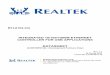 Realtek RTL8153-CG Datasheet 1 - Hqew.comimg.hqew.com/file/Others/110000-119999/113018/Electronic/...The Realtek RTL8153-CG 10/100/1000M Ethernet controller combines an IEEE 802.3u