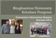 Orientation Information Session Summer 2014Kaitlin Broulliet - • Spring 2015 SCHL 280x (1st time) Scholars-only courses vary each semester Many options that fulfill Gen-Eds! Scholars