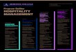 Program Outline HOSPITALITY - EduCo Global€¦ · Marketing in the Hospitality Industry Fundamentals of Designation Management and Marketing Managing Front Of˜ce Operations International