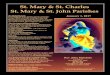 St. Mary & St. Charles St. Mary & St. John Parishes · 2016-12-30 · St. Mary Church, Bloomington St. John Church, Patch Grove Religious Education: Religious Education Classes will