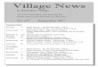 Village News - Swindon Parish · 2017-09-03 · Village News in Swindon Village Your local Newsletter sponsored by the Parish Council and delivered by volunteers No. 437 September