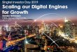 Singtel Investor Day 2019 Scaling our Digital Engines for ... · Singtel Investor Day 2019 Scaling our Digital Engines for Growth Samba Natarajan CEO, Group Digital Life ... Moving