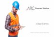 180522 ARC Q1 IR Presentation - LRs2.q4cdn.com/.../2018/06/180522-ARC-Q1-IR-Presentation-LR.pdf · Svc/Tech 5% CDIM 62% MPS 22% Construction Printing 38% Color Printing 18% E&S 13%