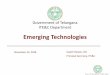 Government of Telangana ITE&C Department Ranjan,MCRHRD-ET-Nov2218.pdf · VR and AR 3D Printing Robotics Cloud Computing. Govt. of Telangana, ITE&C Dept. ... —Vision-recognition