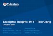 Enterprise Insights: IM FT Recruiting...Enterprise Insights: IM FT Recruiting ... resume book MBACM sent to them ... T. Rowe Price Group, Inc. Adage Capital. Agriculture Capital Management