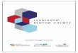 A program brought to you by - Home | Rogers-Lowell Chamber of … · 2020-04-23 · LEADERSHIP BENTON COUNTY | 7 Application Checklist • Application • Participant/Employer Commitment