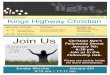 Volume XXXVII Number 1 January 2, 2013 Kings Highway Christian · 1/2/2013  · activities resume 01/06. Contact Us 806 Kings Highway Shreveport, LA 71104 (318) 222-3684 khccdoc@khcc.org