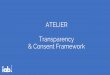 ATELIER Transparency & Consent Framework - IAB …...Octobre 2018 Taux d’adoption des CMP dans le top 100 des éditeurs en France* Février 2019 *Etude IAB France / Didomi - 100