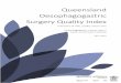Queensland Oesophagogastric Surgery Quality Index 2007-2016€¦ · Queensland Oesophagogastric Surgery Quality Index Indicators of safe, quality cancer care Oesophagogastric cancer
