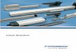 BIBUS MENOS Sp. z o.o. - Linear Actuators...Linear Actuators 5 Introduction Product Introduction Actuators offer advantages over mechanical and hydraulic systems in many applications