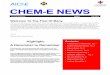 CHEM E NEWS · 2015-04-01 · CHEM-E NEWS Contents: A December to Remember, Pg. 1 AIChE Semester Review, Pg. 2 Take a Break, Pg. 2 Food for Thought, Pg. 2 Representing Well, Pg. 3