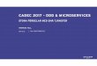 CADEC 2017 - DDD & MICROSERVICES•DDD is en excellent allied when crafting distributed applications - highly coherent, loosely coupled and in tune with business˝ •Helps us find