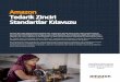 Amazon Tedarik Zinciri Standartlar Kılavuzu · Tedarik Zinciri Yönetimi Çözüm Şeffaflık Çevre Ekler Denetim Gereklilikleri Amazon, çalışan-yönetim iletişiminin, tedarik