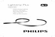 Lightstrip Plus A - Philips · pour découvrir plus de produits et d'applications populaires pour hue. NL Aansluiten op hue bridge: Bediening met smart devices • Schakel Hue Lightstrip