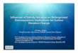 Influences of Salinity Intrusion on Belowground ... C. St… · Influences of Salinity Intrusion on Belowground Decomposition: Implications for Surface Elevation Change Camille L