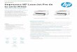Características Impresora HP M102 · 2019-06-12 · Hojadedatos ImpresoraHPLaserJetProde laserieM102 Impresiónsencilla.Simplicidad. Simplifíquelotodoconunaimpresora HPLaserJetProasequiblecon
