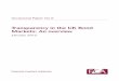 Occasional paper: Transparency in the UK Bond Markets: An ... · Transparency in the UK Bond Markets: an overview Occasional Paper Financial Conduct Authority January 2015 5 A number