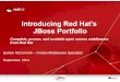 Introducing Red Hat’s JBoss Portfolio...Introducing Red Hat’s JBoss Portfolio Complete, proven, and scalable open source middleware from Red Hat Eamon McCormick – Civilian Middleware