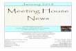 Meeting House News - Carlisle, Pennsylvania 17013...2018/01/01  · Online registration begins Jan. 1st, or you may call 737or you may call 737- ---6821.6821.6821. 2017 GIVING STATEMENTS