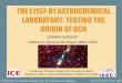 THE L1157-B1 ASTROCHEMICAL LABORATORY: TESTING THE …arcetri.astro.it/fraction/talks/Busquet.pdf · 2009) B1 is the brightest shocked region. L1157: THE CHEMICALLY RICH OUTFLOW Fractionation