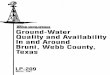 Ground-Water Quality and Availability In and Around …...Ground-Wliter Quollily IUld AVIlilllbiJity In and Around Bruni, Webb County, 1'''..1(IIJI March 1991 Texas Water Development
