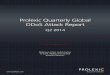 Prolexic Quarterly Global DDoS Attack Report Q2 2014€¦ · Prolexic Quarterly Global DDoS Attack Report Q2 2014 4 Analysis and emerging trends Distributed denial of service (DDoS)