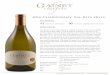 2016-Chardonnay-SRH Tech Sheet - Gainey Vineyard...Wine Notes Our Estate Grown Chardonnay is a blend of grapes from our two ideally situated Santa Rita Hills vineyards: Rancho Esperanza,