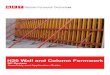 H20 Wall and Column Formworkgf-tech.ae/wp-content/uploads/2016/08/W-h20-hp-system-GF... · 2018-03-08 · G F T H20 Wall and Column Formwork - HP System. Assembly and Application